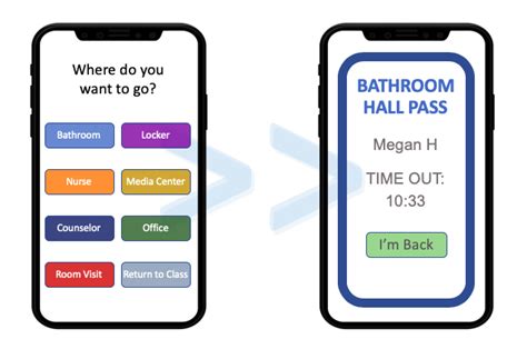 Digital Hall Pass System .